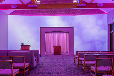 Classic Purple Projection Image
